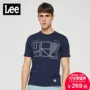 Lee Nam 2018 Thành Phố Mùa Hè Cavalier Fine Jade Mát Ngắn Tay Áo T-Shirt L301292KCB8D Áo thun nam tay ngắn