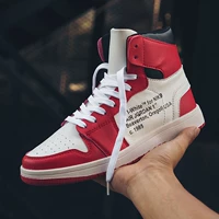 Giày Chicago giày không quân chung số 1 thể thao mùa đông cộng với giày nhung ấm cao aj1 giày nam Sakuragi đường hoa giày cao cổ 