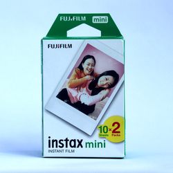 Fujifilm 즉석 인화지 mini7+ 7S 7C 9 11 25 40 70 90 흰색 테두리 만화 3 인치 인화지