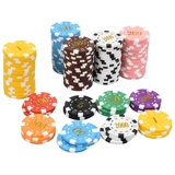 御圣 Чип -валюта Mahjong Chip Tokens High -End Texas Poker Chip Baccar Card Card Card и Card Chip Card