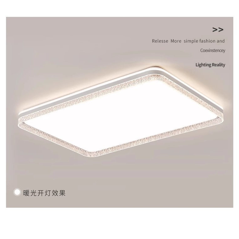 Living Room Light Full Spectrum 2026 New Ceiling Light Full Spectrum Bedroom Light 1.0m Living Room Light