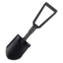 6411 Plant Q6B Engineering Soldiers Shovel Multifunction Manganese Steel Folding Shovel Shovel Outdoor Camping Fishing Vehicular Iron Shovel