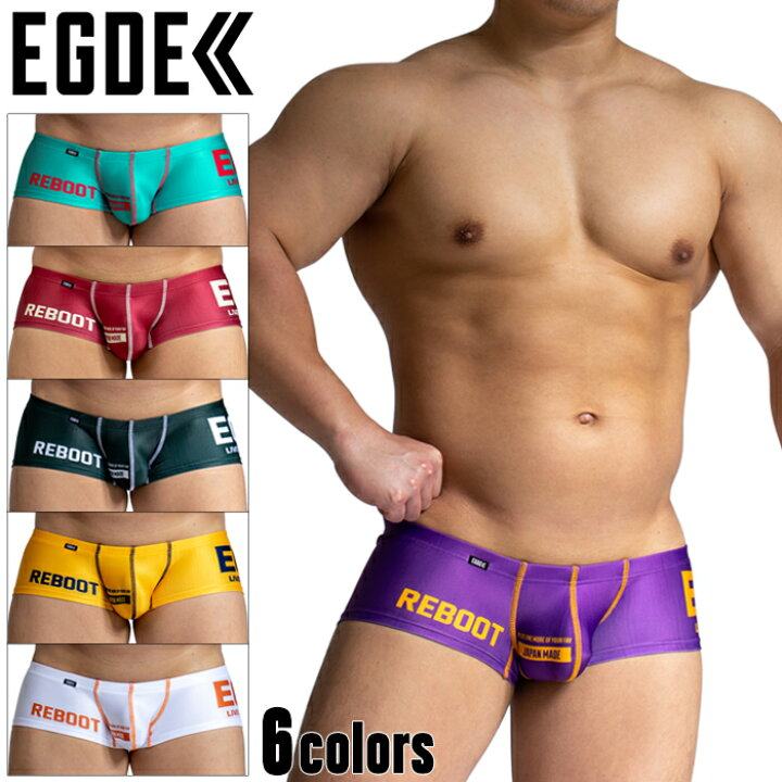 Spot Japan-made EGDE men's low-waist boxer underwear polyester spandex moisture-absorbing quick-drying elastic REBOOT9-3
