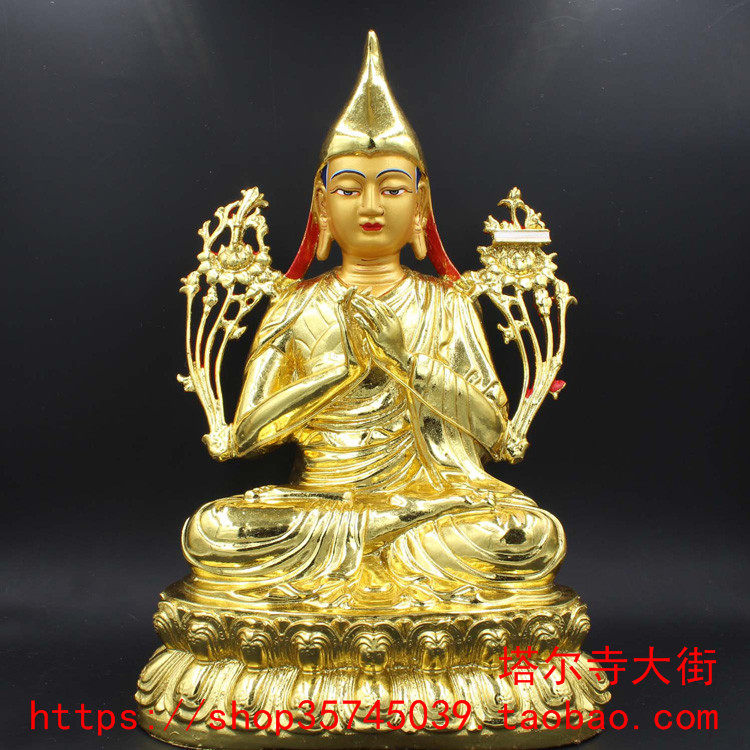 The Liu Jinzongiu Bar Buddha Statue has been solemnly loaded with mascots from the Tal Temple Size Diruler (60 cm) Law