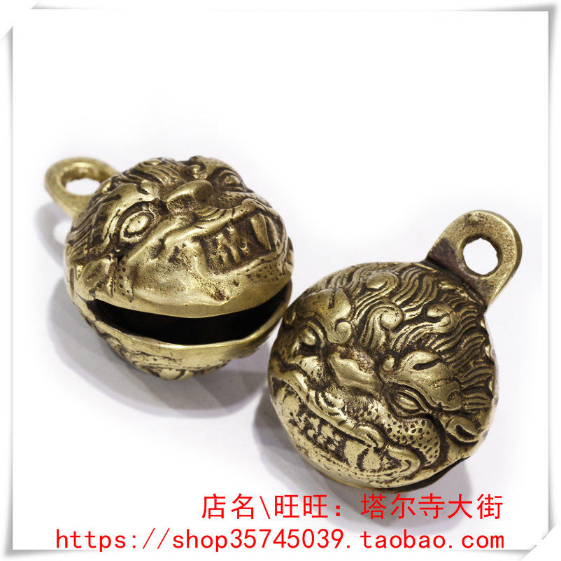 Tibetan Brass Bells Brass Bells A pair of bells are 5.6 cm high and 4.5 cm wide