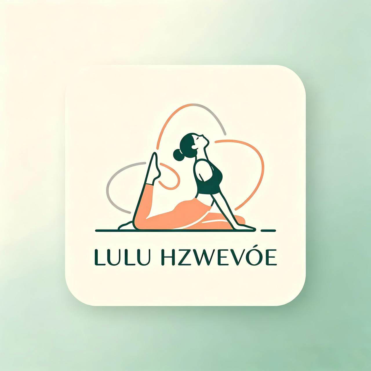 LULU HZWEVOE运动健身瑜伽的LOGO