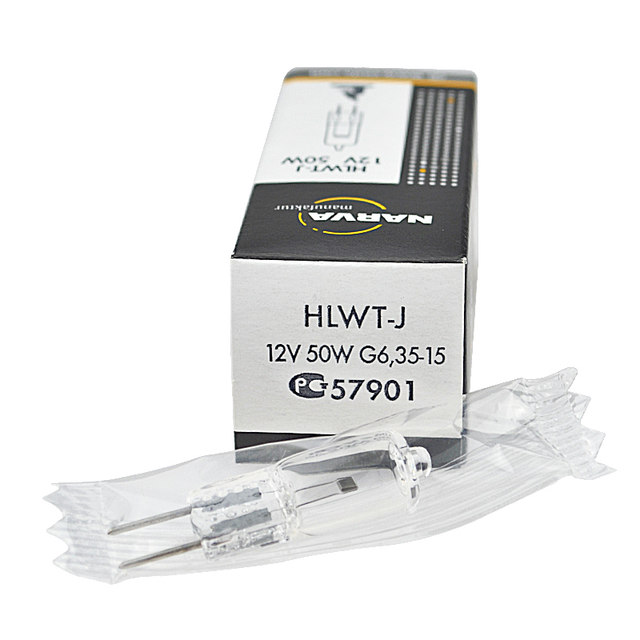 Imported Narva Halogen Tungsten Lamp 57901 Ultraviolet Spectrophotometer 12V50W G6.35 55917