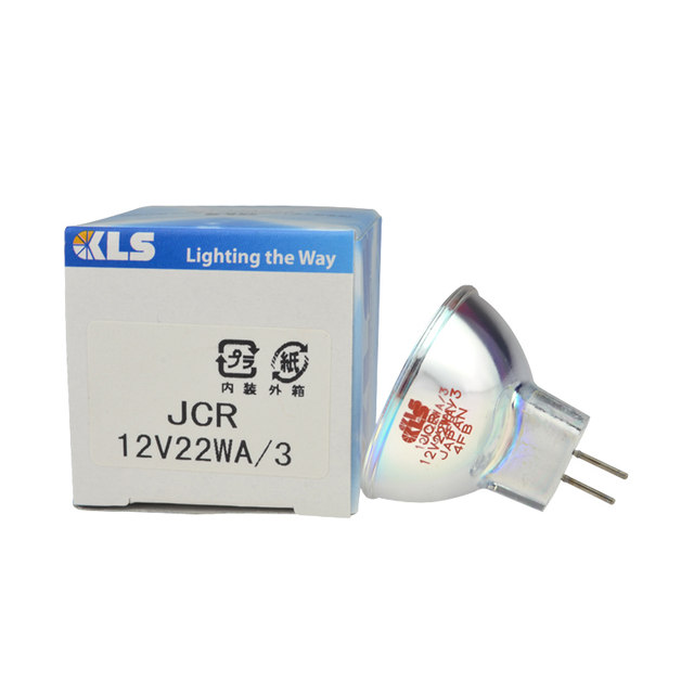 Kls Jcr 12V22Wa/3 Halogen Cup Lamp Microscope Light Bulb, 12V 22W Biochemical Instrument Lamp