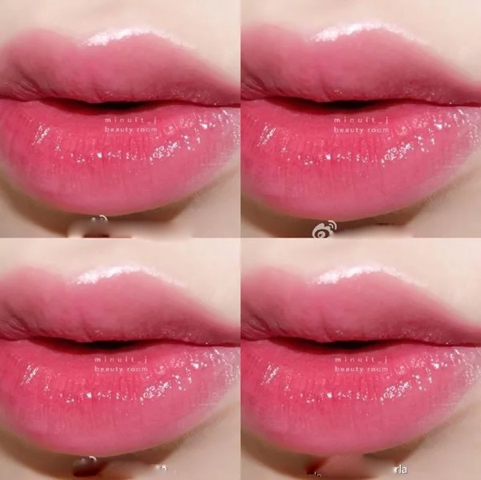 501 son bóng dưỡng ẩm gương soi môi giữ ẩm lâu màu hồng tươi cho bà bầu có thể dùng sinh viên dễ thương - Son bóng / Liquid Rouge 	son bóng nhũ	