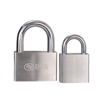Yuema stainless steel padlock household waterproof rust-proof and rain-proof outdoor lock anti-theft lock anti-pry straight opening lock
