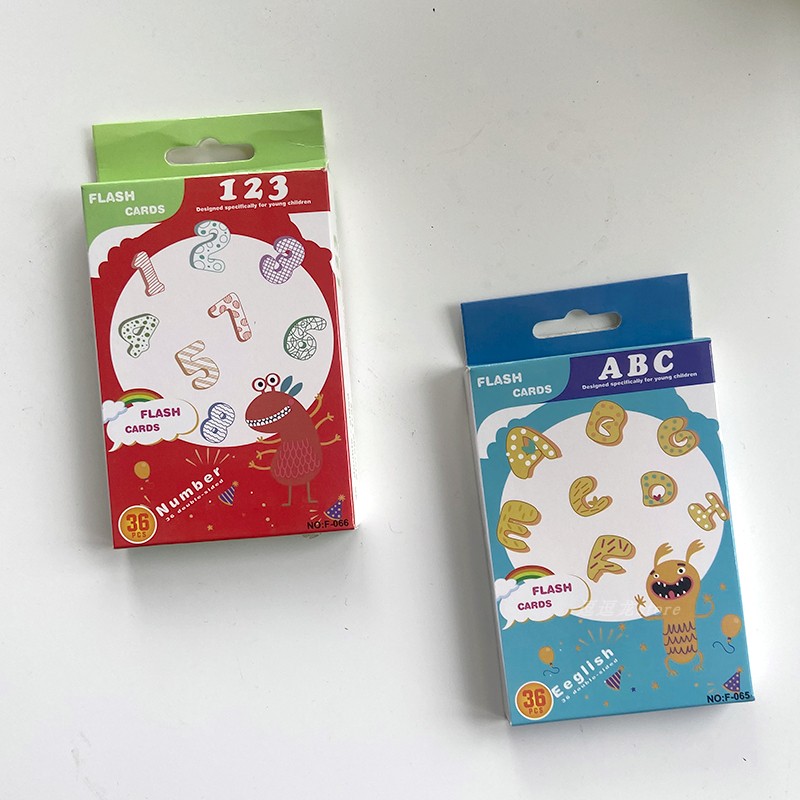 Foreign trade original single export early education flash card letter cognitive number arithmetic addition, subtraction, multiplication and division toys English multiplication addition