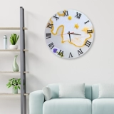 Круглые часы, цифровой циферблат, силиконовая форма, «сделай сам», простой и элегантный дизайн