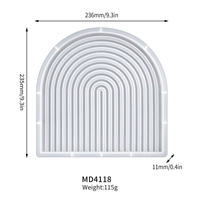 Полосатый поддон mold_md4118 средняя арка