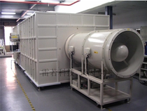 Air pressure air volume current voltage speed noise and vibration fan factory special test system