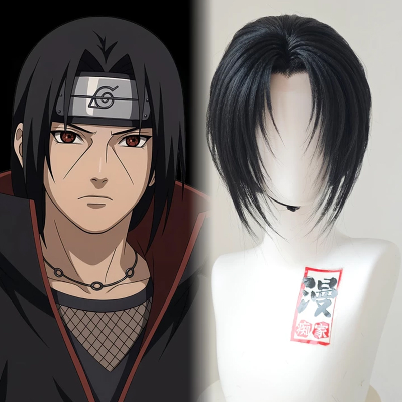 Anime Enthusiast Naruto Uchiha Itachi Cosplay Wig Style Aph Hetalia Wang Yao Finished Product Shipped Anime Enthusiast Naruto Uchiha Itachi Cosplay Wig Style Aph Hetalia Wang Yao Finished Product Shipped
