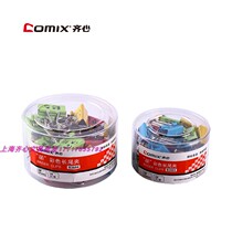 (Official authorization) Comix heart B3683 cute color long tail ticket clip 5th 19mm bill clip long tail clip