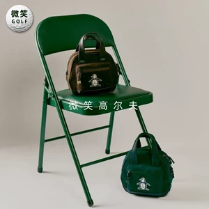 2025 Осенний новый продукт корейский агент по закупкам Munsingwear Женская гольф -вельветовая мини -спортивная сумочка