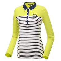 Ưu đãi đặc biệt 2019 xuân mới Hàn Quốc mua quần áo golf nữ RENOM * áo thun sọc dài tay - Thể thao sau áo thể thao