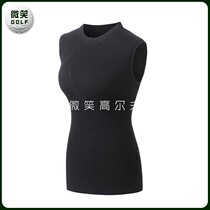2020 early spring new Korean ELL * golf clothing womens round neck knitted vest GOLF vest