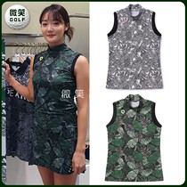 2020 spring and summer new Korean PG * golf clothing womens printing sleeveless T-shirt golf top