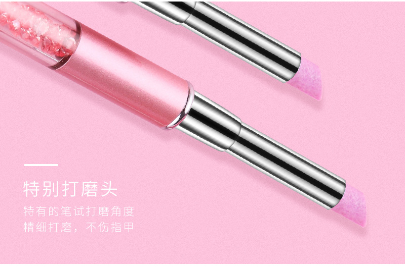 Nail đánh bóng Bút gốm Dead Skin đánh bóng Bút đánh bóng Rod A Face Care Công cụ đánh bóng Scrub Bar Quartz Pen bộ làm nail tại nhà