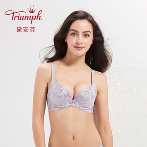 Triumph 黛安芬 水 盈 花 系列 3 4 túi nước cup áo ngực tập hợp áo ngực sexy 16-7599