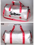 Вместительная и большая полиуретановая спортивная сумка, барсетка, сумка для путешествий для йоги подходит для мужчин и женщин для тренировок, делается под заказ, с печатью вашего логотипа