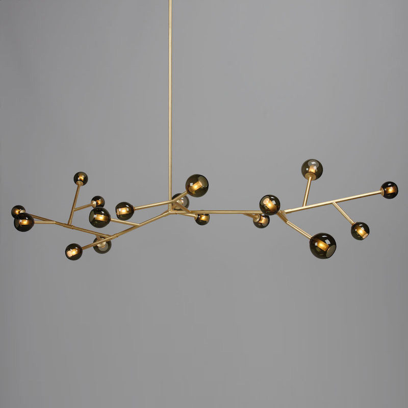 北欧创意个性魔豆吊灯 餐厅客厅灯美式乡村led铁艺复古工业风吊灯