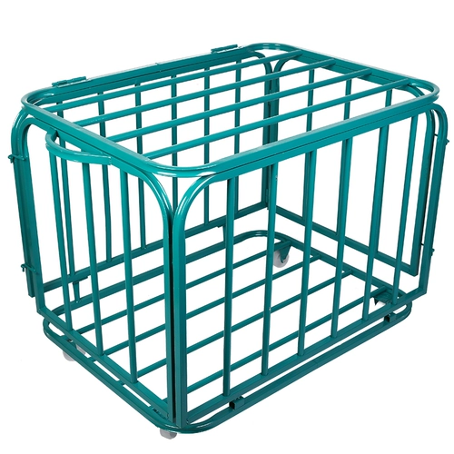 Баскетбольная система хранения для детского сада, складной баскетбольный футбольный мяч, тележка из нержавеющей стали