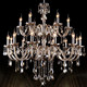European Crystal Chandelier, Luxury House Duplex Floor Living Room, Crystal Large Chandelier, Hotel Engineering Lobby Crystal Lamp