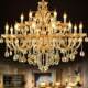 European-Style Candle Crystal Chandelier for Living Room, Bedroom, Dining Room, Shop, Home, Staircase, Led Lighting, Elegant and Simple