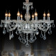 Simple Modern Luxury Candle Crystal Chandelier for Bedroom, Living Room, Dining Room, Hotel Lobby, Guest Room Crystal Lamp