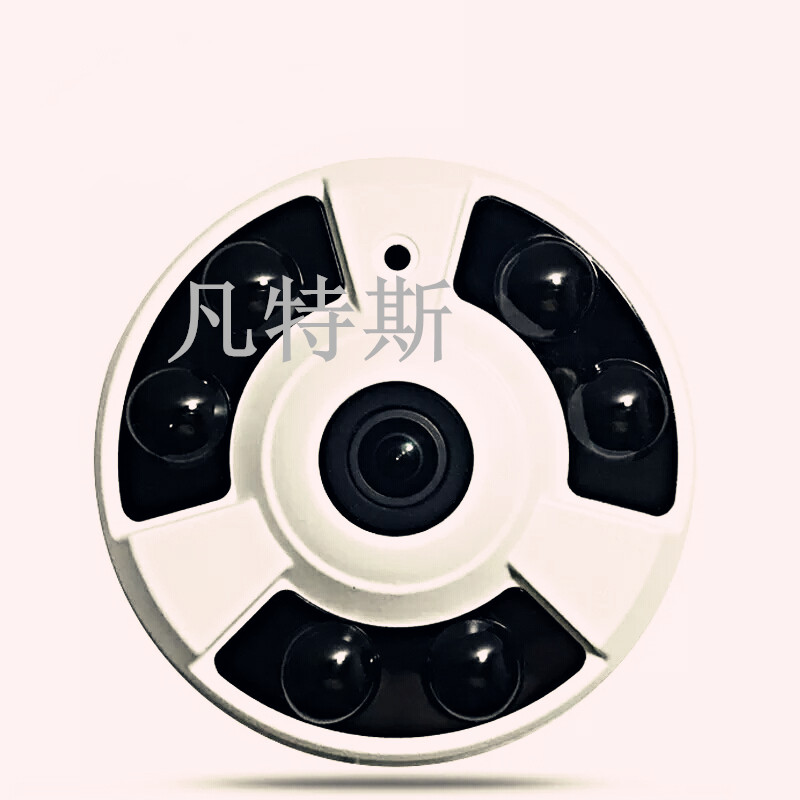 AHD Coaxial 1.3 million Panoramic High Quality Camera 960P Fish Eye Six Light Array Interior Surveillance Photographic Lens