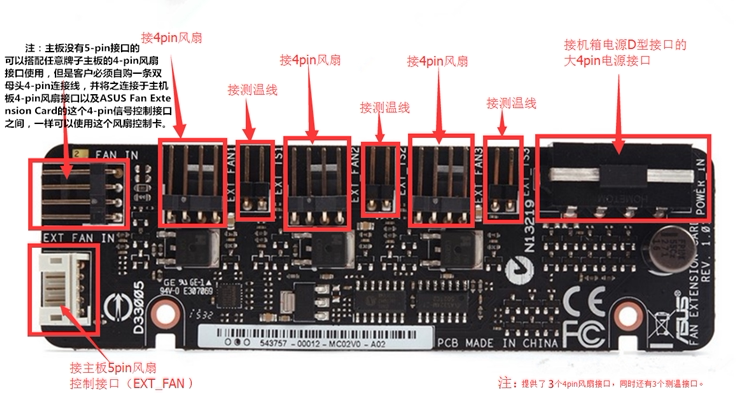 34 56 Asus X99 Deluxe Extended Fan Card Fan Extension Card Fan Extended Subcard From Best Taobao Agent Taobao International International Ecommerce Newbecca Com