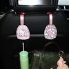 Car Hook, Seat Back Hook, Multifunctional Rear Seat In-Car Storage, Hidden Small Hook in the Car, Cute Cartoon