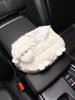 Car Tissue Box, Cute Doll, Ins-Style Little Sheep, Hanging Tissue Bag for Car Interior, Car Supplies
