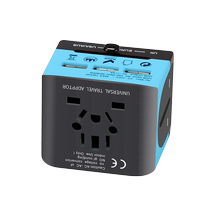 International universal conversion plug travel European and British standard Thailand and Japan travel universal charging converter usb socket