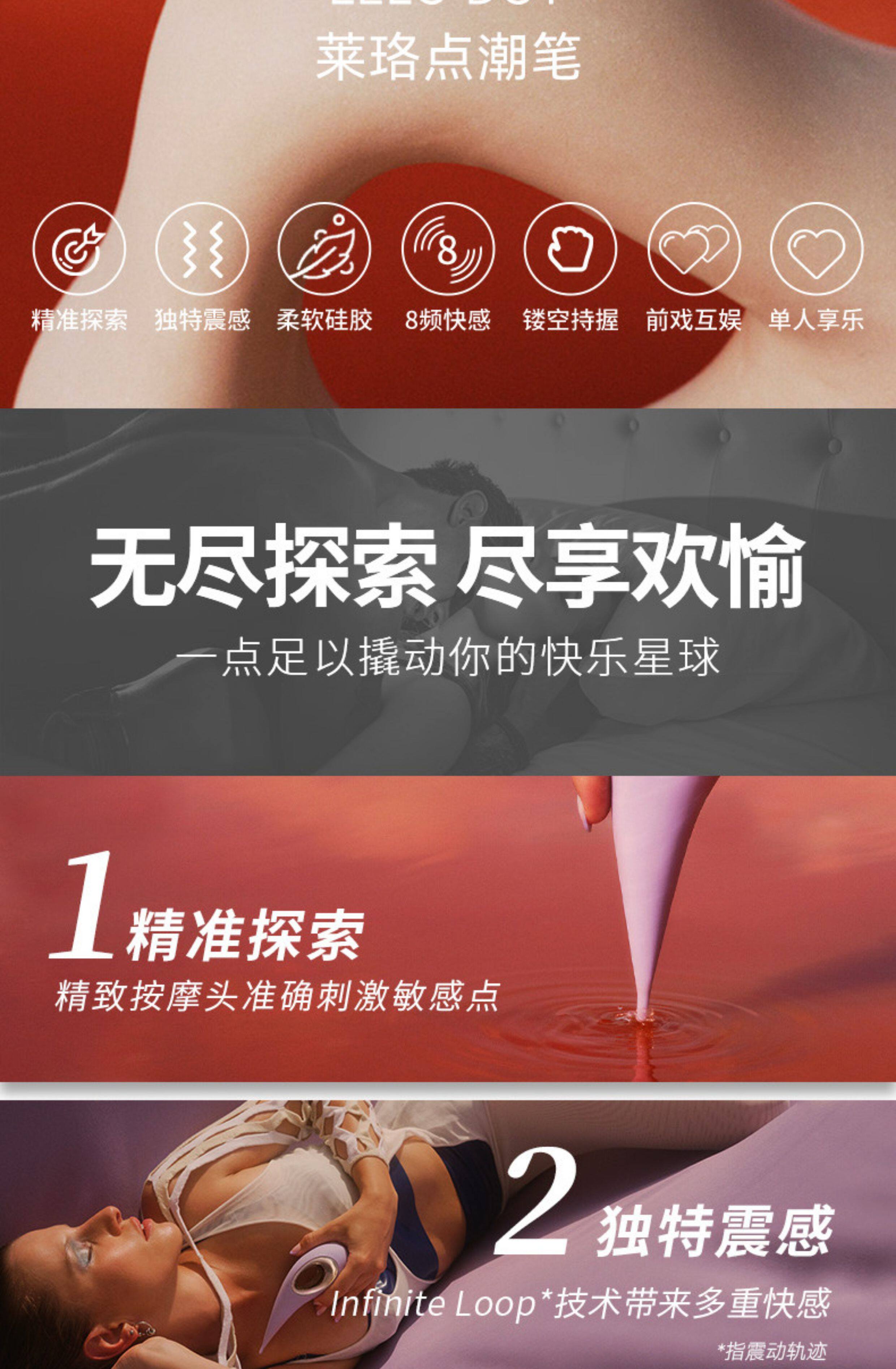 Lelo Dot Point Tide Pen мастурбация устройство женщина Второй прилив вибратор восторг игрушка артефакт 