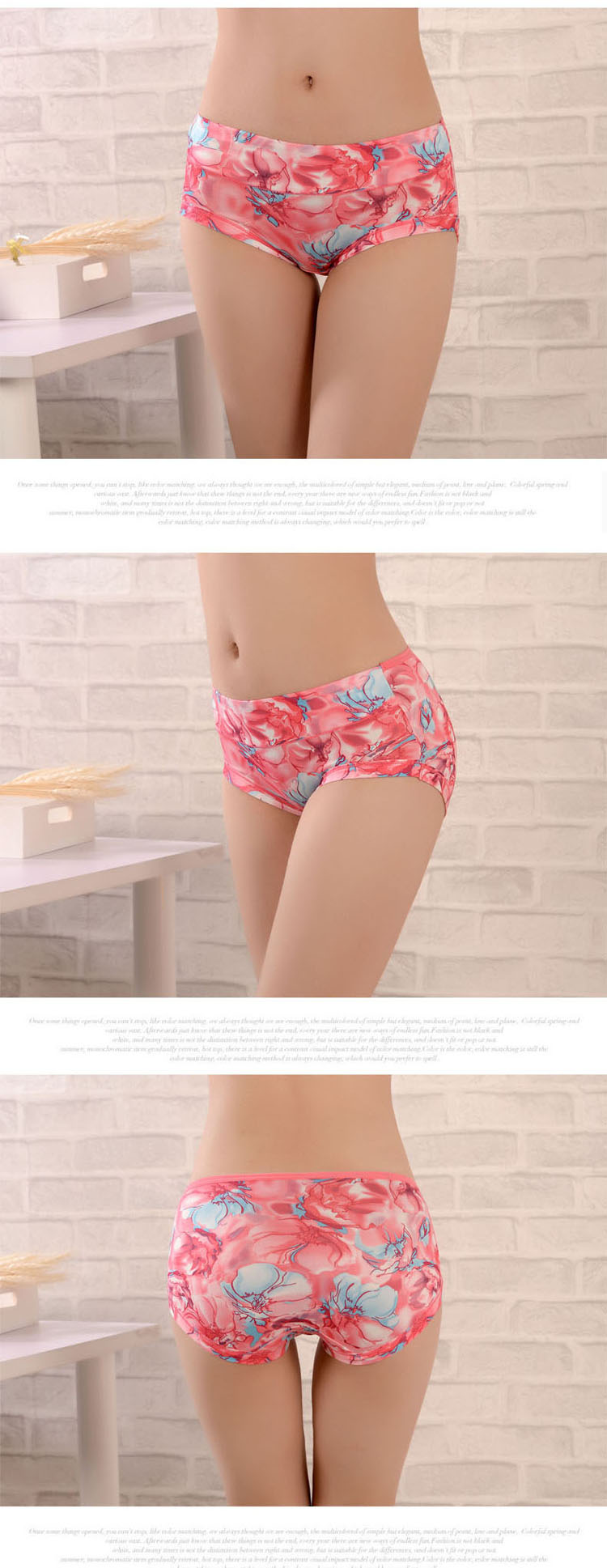 Slip jeunesse sexy en La fibre de bambou - Ref 654750 Image 9