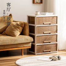 Multi-layer storage cabinet drawer-type underwear Japanese-style storage box wardrobe desktop storage box storage box storage cabinet