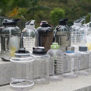 Big Brand Sports Water Bottle Petg Large Capacity Fitness Water Cup Summer College Student Water Cup Ton-Ton Cup Sports 