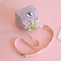 ins style summer little fresh bouquet with small bouquet girl 100 lap art checkered bag original sails bag