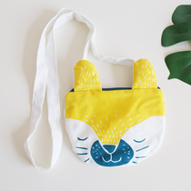 Childrens cartoon obliquely satchel bag girl cute zero wallet student inclined satchel iPhone8s mobile phone bag