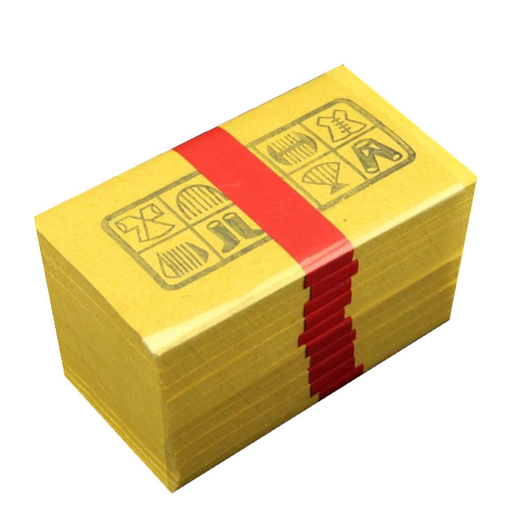 Dressing Taiwan bye bye paper money burning paper golden paper yellow paper gold foil paper