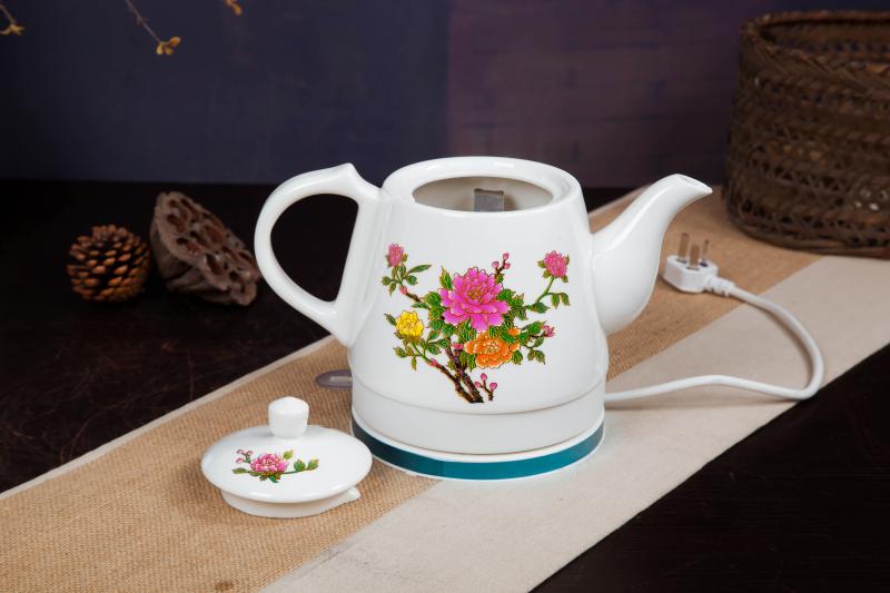 ấm siêu tốc giá rẻ Jingdezhen ấm đun nước điện gốm sứ lớn màu xanh và trắng ấm đun nước nhà bằng thép 304 ấm trà tự động tắt nguồn bình siêu tốc lock and lock