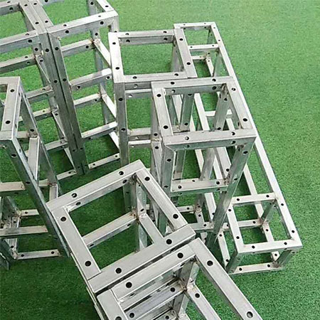 Ningbo Auto Show Truss Exhibition Truss 20 Truss Steel Truss Spray-Painted Background Stand Stage Stand Advertising Stand Ningbo Auto Show Truss Exhibition Truss 20 Truss Steel Truss Spray-Painted Background Stand Stage Stand Advertising Stand