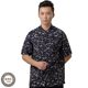 Chinese style linen summer wear Chinese style casual small stand collar top Tang suit men's short-sleeved ethnic style retro fashion shirt