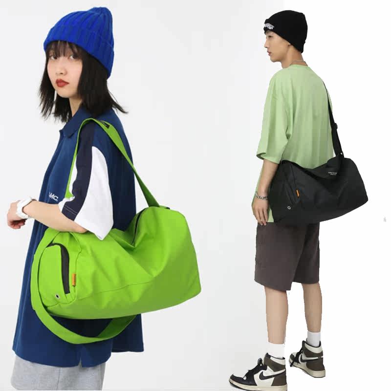 Lightweight travel bag men's handbag shoulder messenger bag large capacity leisure sports training fitness luggage bag women