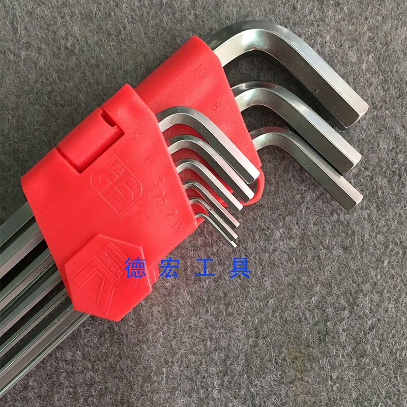 Taiwan LiGao REGAL Imports of S2 Steel 9 Fitted Inch with Inner Hexagon Wrench