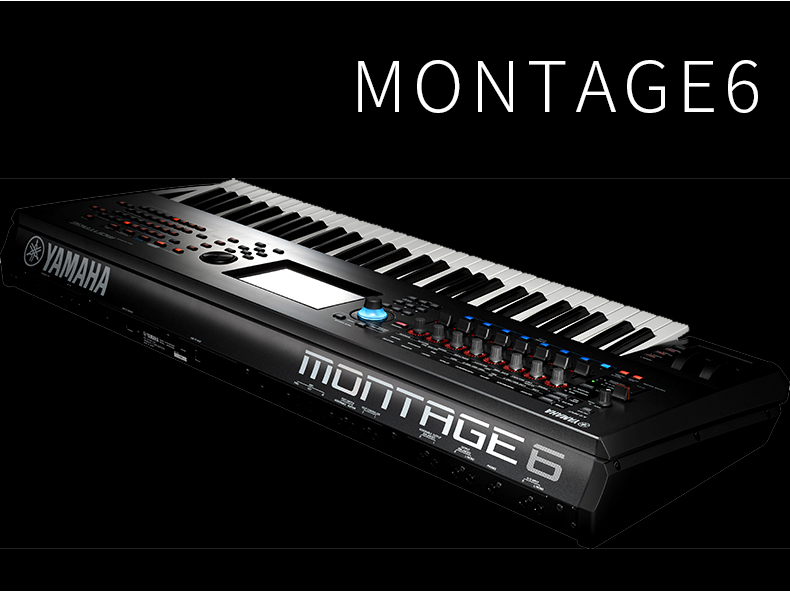 Yamaha Yamaha MONTAGE6 61-key montage tổng hợp sắp xếp ghi âm tổng hợp điện tử đàn piano điện giá rẻ